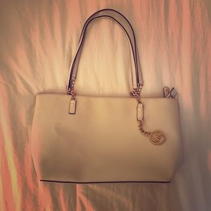 White Michael Kors purse